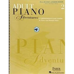 ISBN Adult Piano Adventures All-in-One Lesson 2 : Solos, Technique, Theory book Music English 196 pages