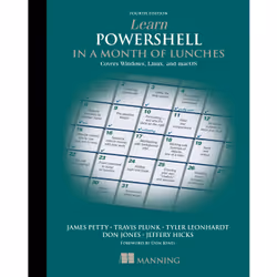 ISBN Learn PowerShell in a Month of Lunches, Fourth Edition, English, Paperback, 360 pages