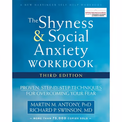 Hachette UK The Shyness and Social Anxiety Workbook, 3rd Edition, English, Paperback, 272 pages