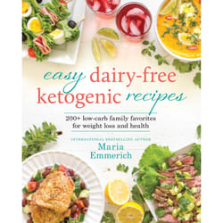 ISBN Easy Dairy-Free Ketogenic Recipes