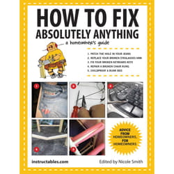 ISBN How to Fix Absolutely Anything book House & garden English Paperback 480 pages