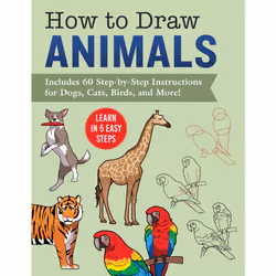 ISBN How to Draw Animals, Art & design, English, Paperback, 160 pages