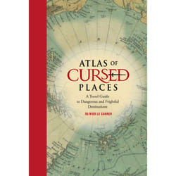 ISBN Atlas of Cursed Places book Travel English Hardcover 144 pages