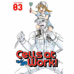 ISBN Cells at Work! 3, Fiction, English, Paperback, 160 pages