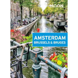 ISBN Moon Amsterdam, Brussels & Bruges book Travel English Paperback 400 pages
