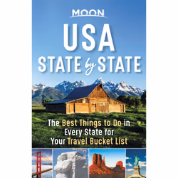 ISBN Moon USA State by State, Travel, English, Paperback, 792 pages