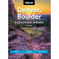 ISBN Moon Denver, Boulder & Colorado Springs book Travel English Paperback 280 pages