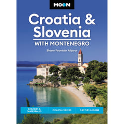 ISBN Moon Croatia & Slovenia: With Montenegro book Travel English Paperback 496 pages