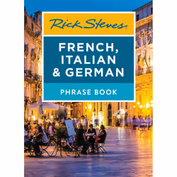 ISBN Rick Steves French, Italian & German Phrase Book, Educational, English, Paperback, 584 pages