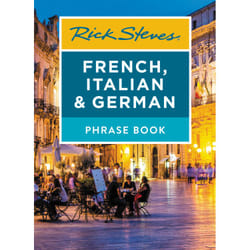 ISBN Rick Steves French, Italian & German Phrase book Educational English Paperback 584 pages