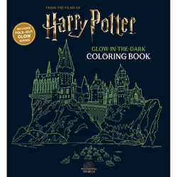 ISBN Harry Potter Glow in the Dark Coloring Book, Literary fiction, English, Paperback, 76 pages