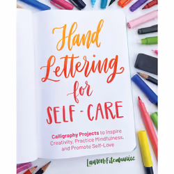 ISBN Hand Lettering for Self-Care, Educational, English, Paperback, 144 pages