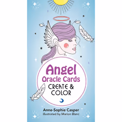 ISBN Angel Oracle Cards: Create and Color, English, 128 pages