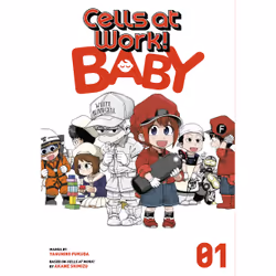 ISBN Cells at Work! Baby 1, English, Paperback, 160 pages