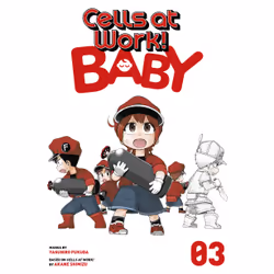 ISBN Cells at Work! Baby 3, English, Paperback, 144 pages
