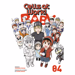 ISBN Cells at Work! Baby 4, English, Paperback, 160 pages