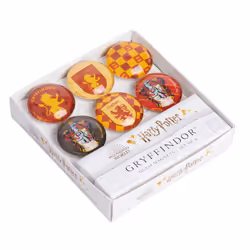 ISBN Harry Potter: Gryffindor Glass Magnet Set (Set of 6), English