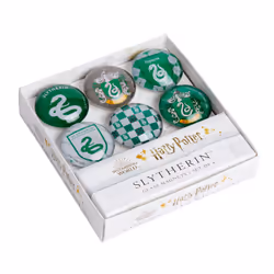 ISBN Harry Potter: Slytherin Glass Magnet Set (Set of 6), English