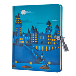 ISBN Harry Potter: Hogwarts Castle Glow-in-the-Dark Lock & Key Diary book Art & design English Hardcover 192 pages