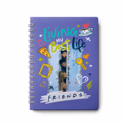ISBN Friends: 12-Month Undated Planner, Art & design, English, Hardcover, 148 pages