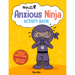 ISBN Ninja Life Hacks: Anxious Ninja Activity Book, English, 80 pages
