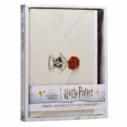 ISBN Harry Potter: Hogwarts Acceptance Letter Journal and Wand Pen Set, Art & design, English, Hardcover, 192 pages