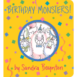 Simon & Schuster Birthday Monsters!, Children's, English, 24 pages