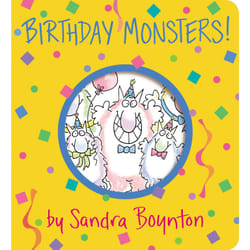 Simon & Schuster Birthday Monsters! book Children's English 24 pages