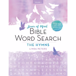 ISBN Peace of Mind Bible Word Search: The Hymns, English, 216 pages
