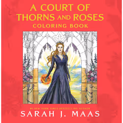 ISBN A Court of Thorns and Roses Coloring Book, English, Paperback, 96 pages