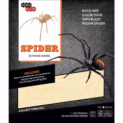 ISBN IncrediBuilds: Spider 3D Wood Model, English, Trade Paperback, 1 pages