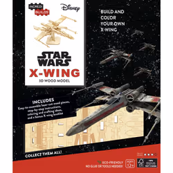 ISBN IncrediBuilds: Star Wars: X-Wing 3D Wood Model, English, Trade Paperback, 32 pages