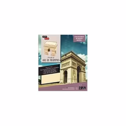 ISBN Incredibuilds : Paris : ARC de Triomphe 3D Wood Model, English, Paperback, 32 pages
