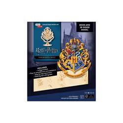 Harry Potter Hogwarts Crest 3D Wood Model by Insight Editions