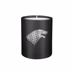 Game of Thrones House Stark Large Glass Candle by Insight Editions