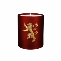Game of Thrones House Lannister Large Glass Candle by Insight Editions