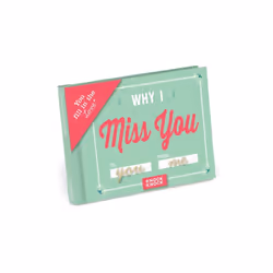 Knock Knock Why I Miss You Fill in the Love Journal