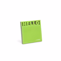 Knock Knock Hello Diecut Sticky Note by Created by Knock Knock