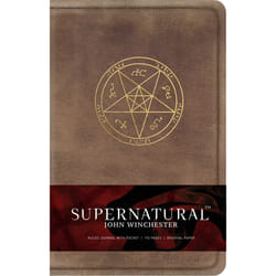 ISBN Supernatural: John Winchester Hardcover Ruled Journal