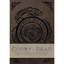 ISBN Court of the Dead Hardcover Blank Sketchbook