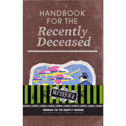ISBN Beetlejuice: Handbook for the Recently Deceased Hardcover Ruled Journal, English, Hardcover, 192 pages