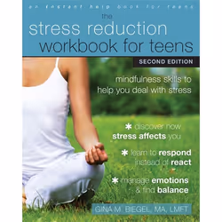 Hachette UK Stress Reduction Workbook for Teens, 2nd Edition, English, Paperback, 136 pages
