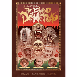 ISBN H.G. Wells' The Island of Doctor Moreau, English, Hardcover, 112 pages