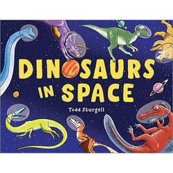 Sourcebooks Dinosaurs in Space book English Hardcover 40 pages