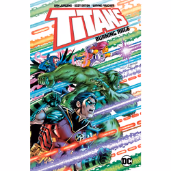 ISBN Titans: Burning Rage, English, Paperback, 192 pages