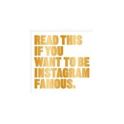 ISBN Read This if You Want to Be Instagram Famous book Photography English 128 pages