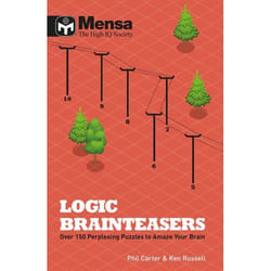 ISBN Logic Brainteasers (Mensa) book Paperback 224 pages
