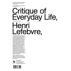 ISBN Critique of Everyday Life