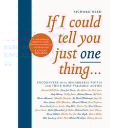 ISBN If I Could Tell You Just One Thing... book Paperback 416 pages