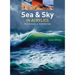 ISBN Sea & Sky in Acrylics, Paperback, 128 pages
